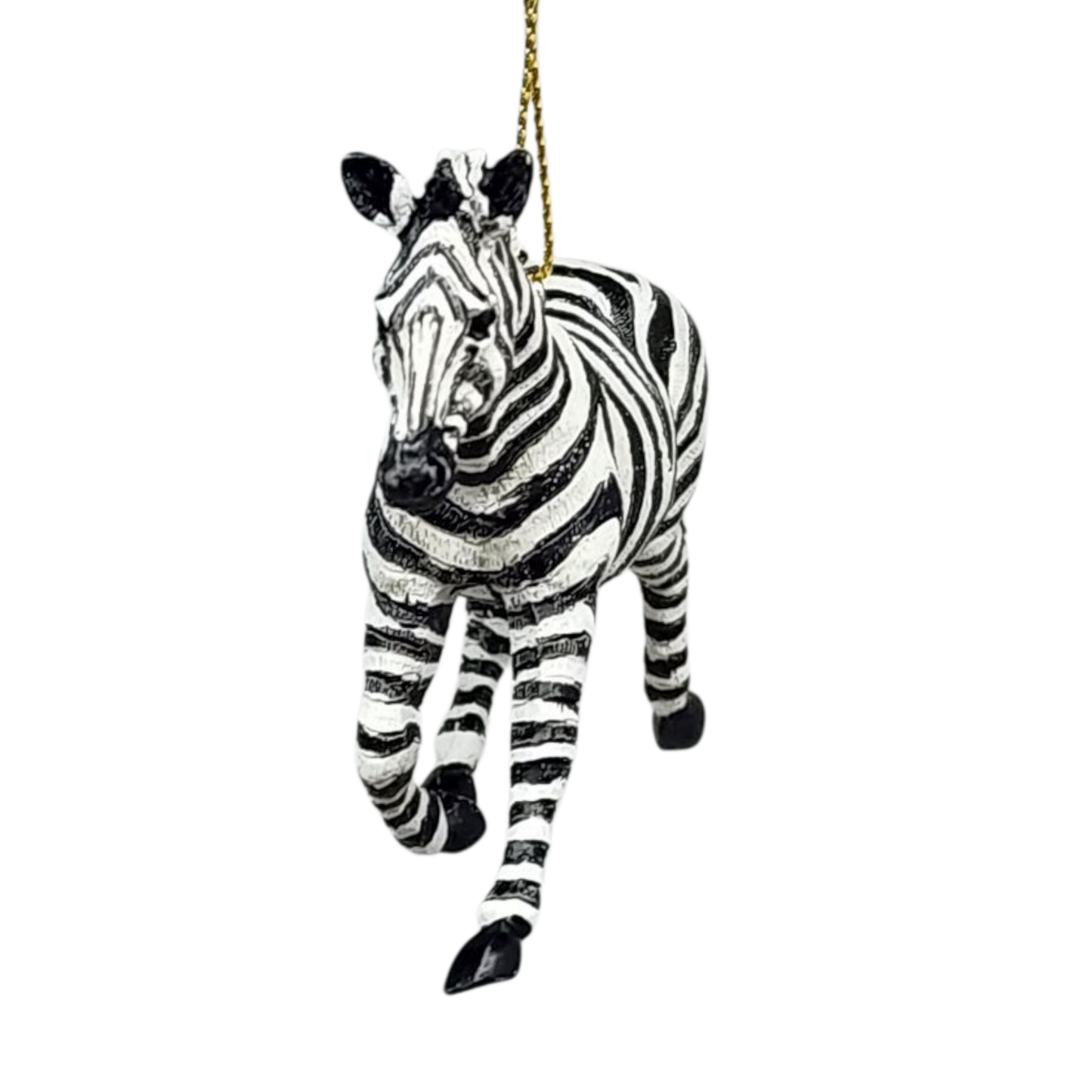 Safari Animal Ornament - Zebra