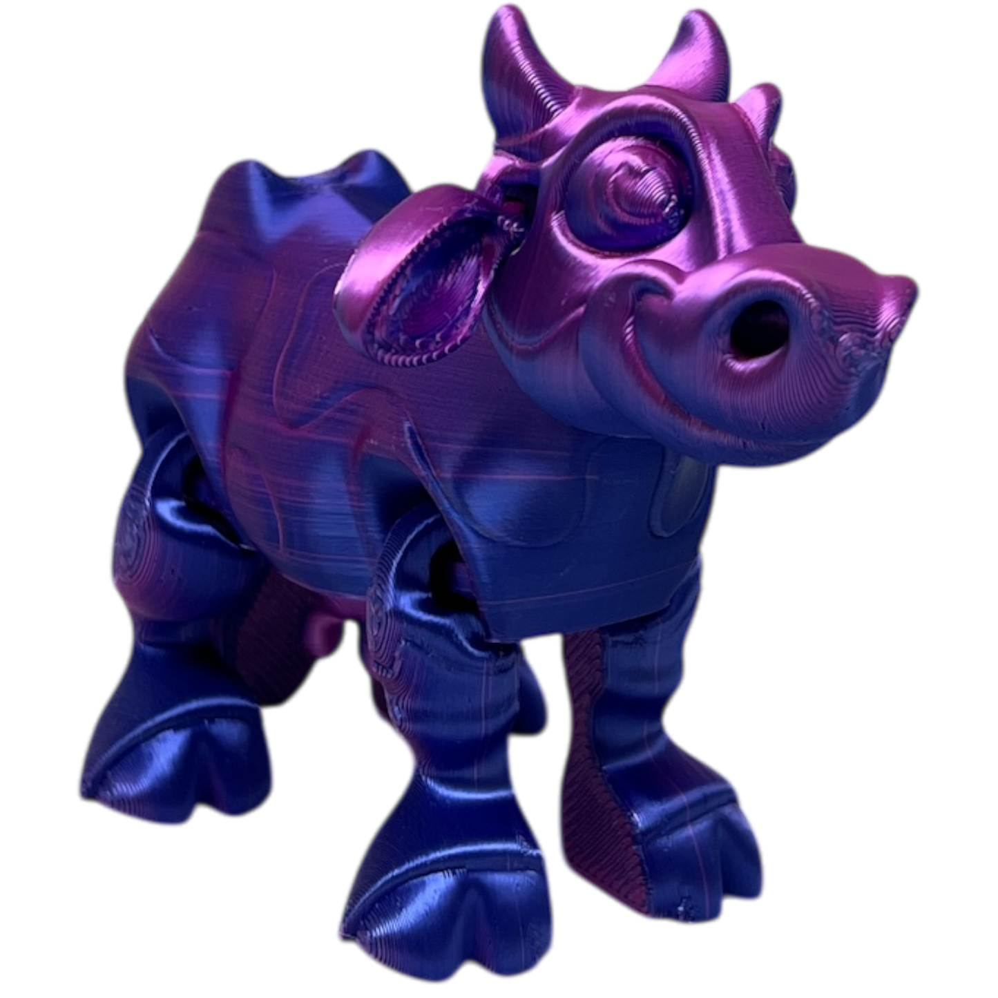 Daisy The Dairy Cow  - Purple Color