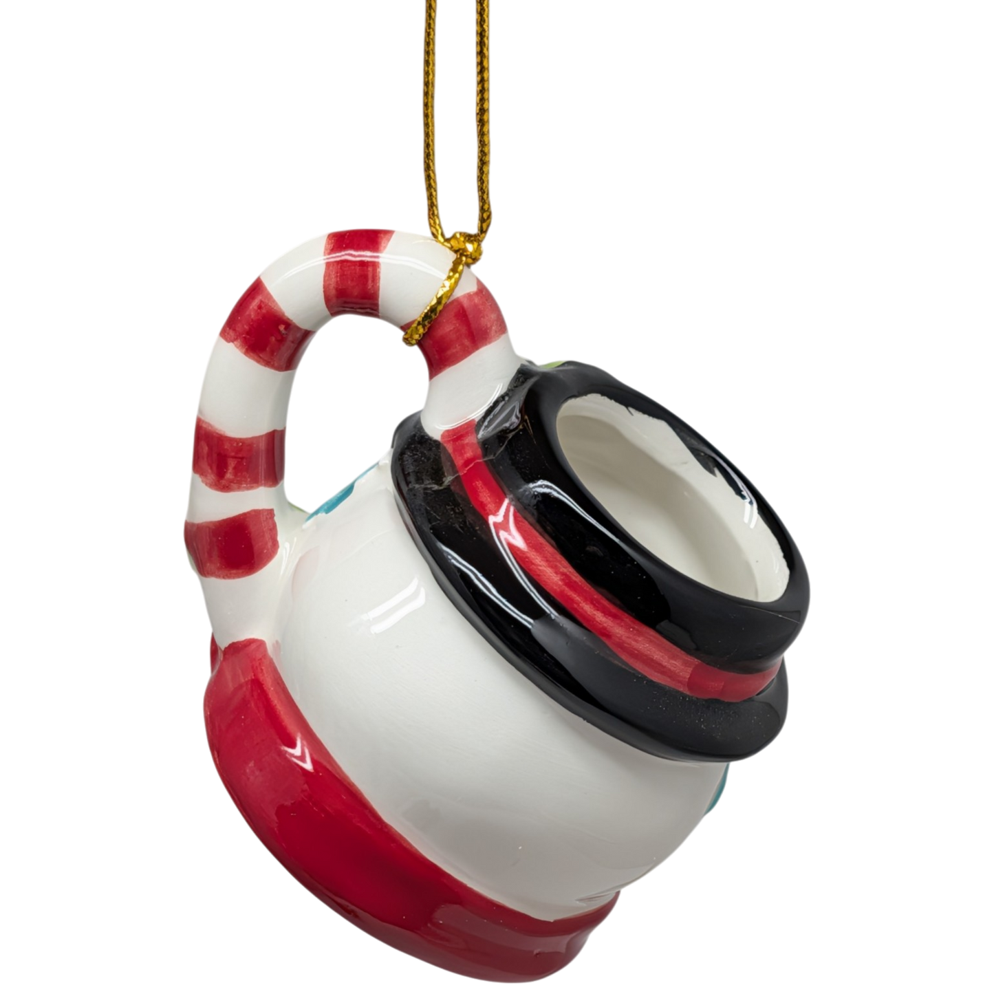 Holiday Icon Mug Ornament - Snowman