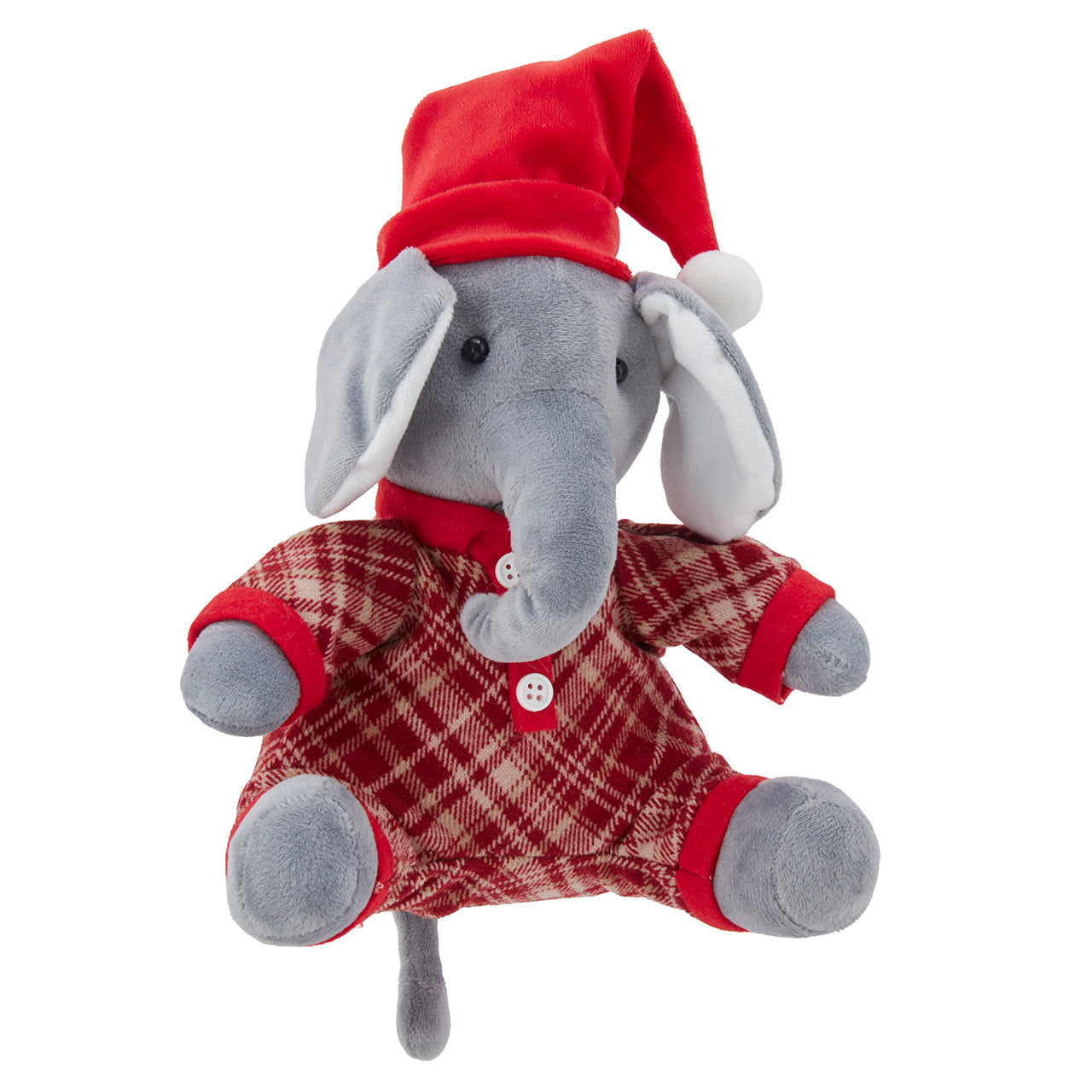 Cozy Gray Pajama Elephant