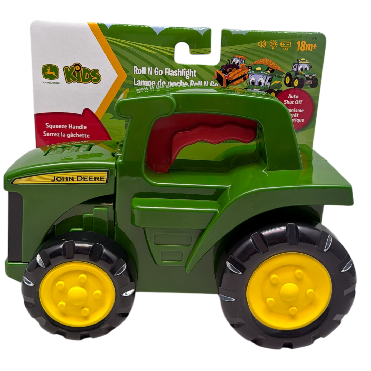 John Deere Roll and Go Flashlight