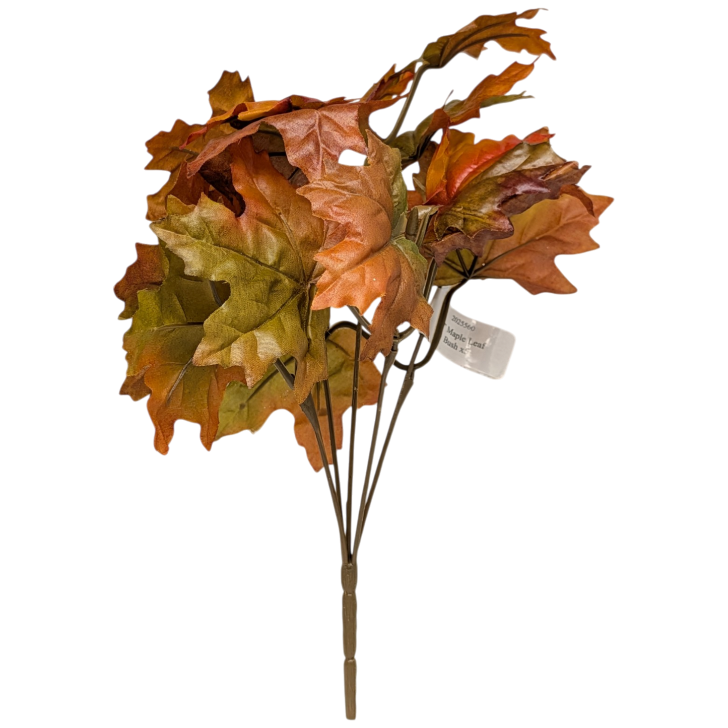 11-Inch Autumn Maple Leaf Bush