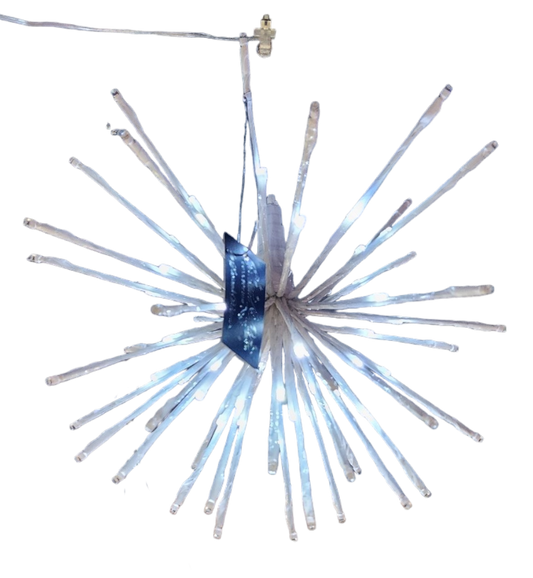 16 Inch 80 LED Branchball - White