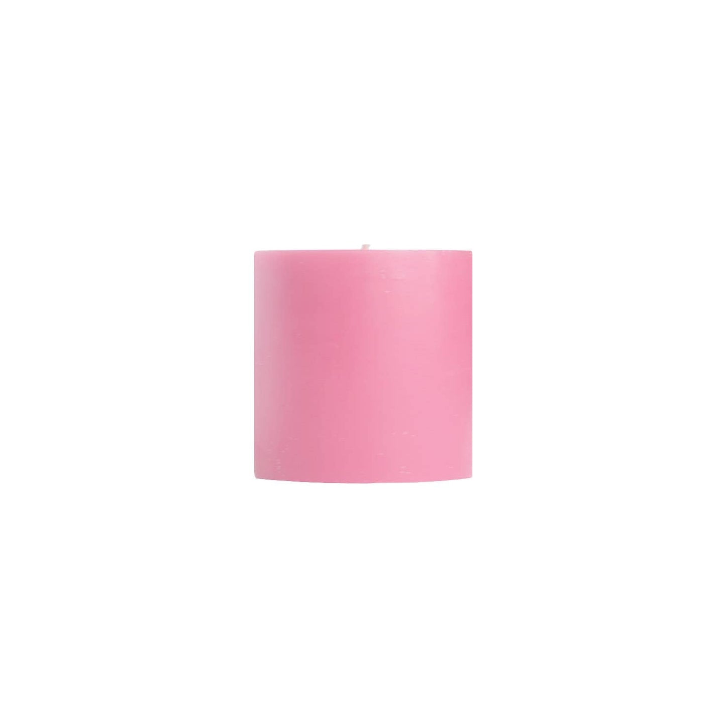 Mole Hollow Unscented Pillar Candle (Dusty Rose)  -