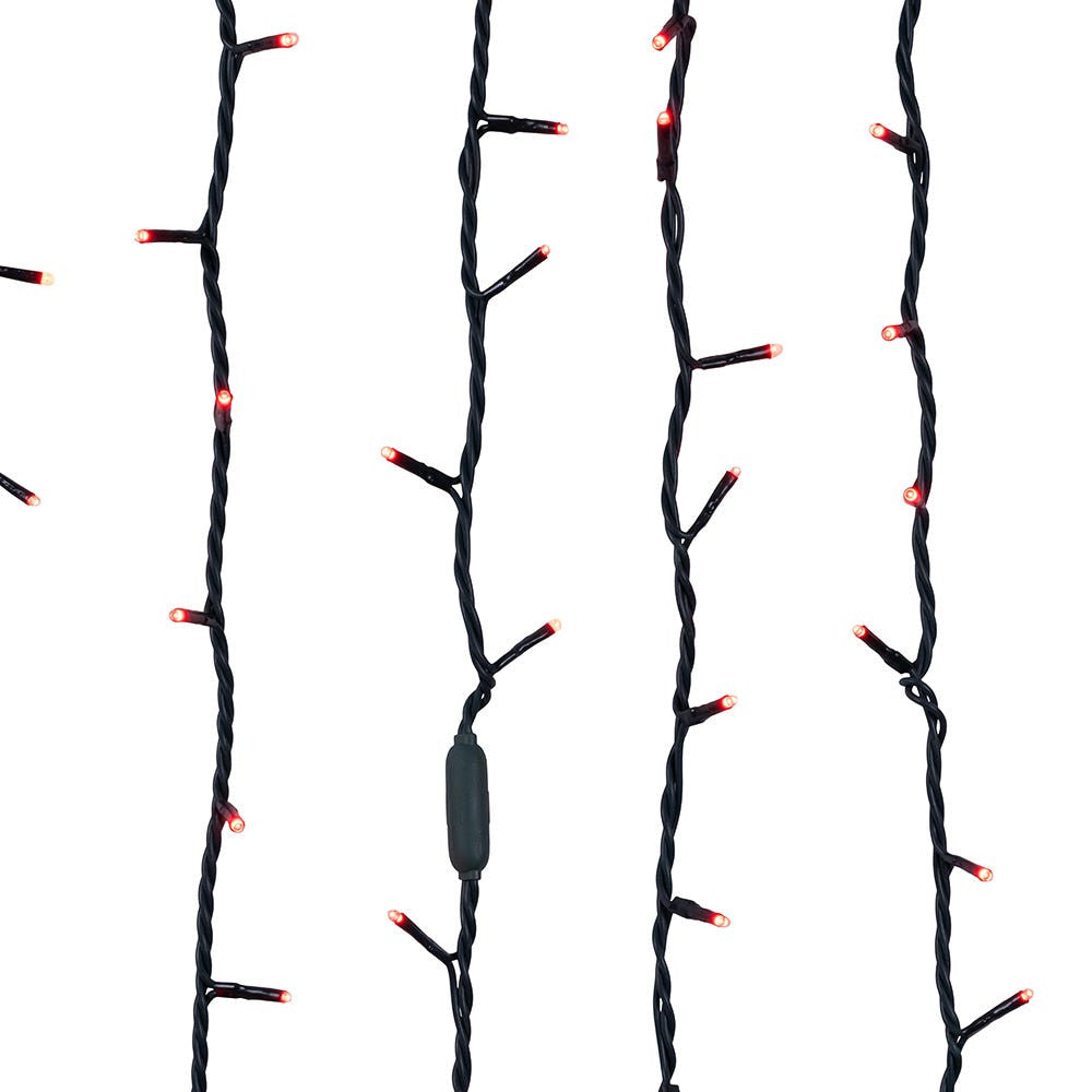 Jingle Bright 100 LED Light Set - Red