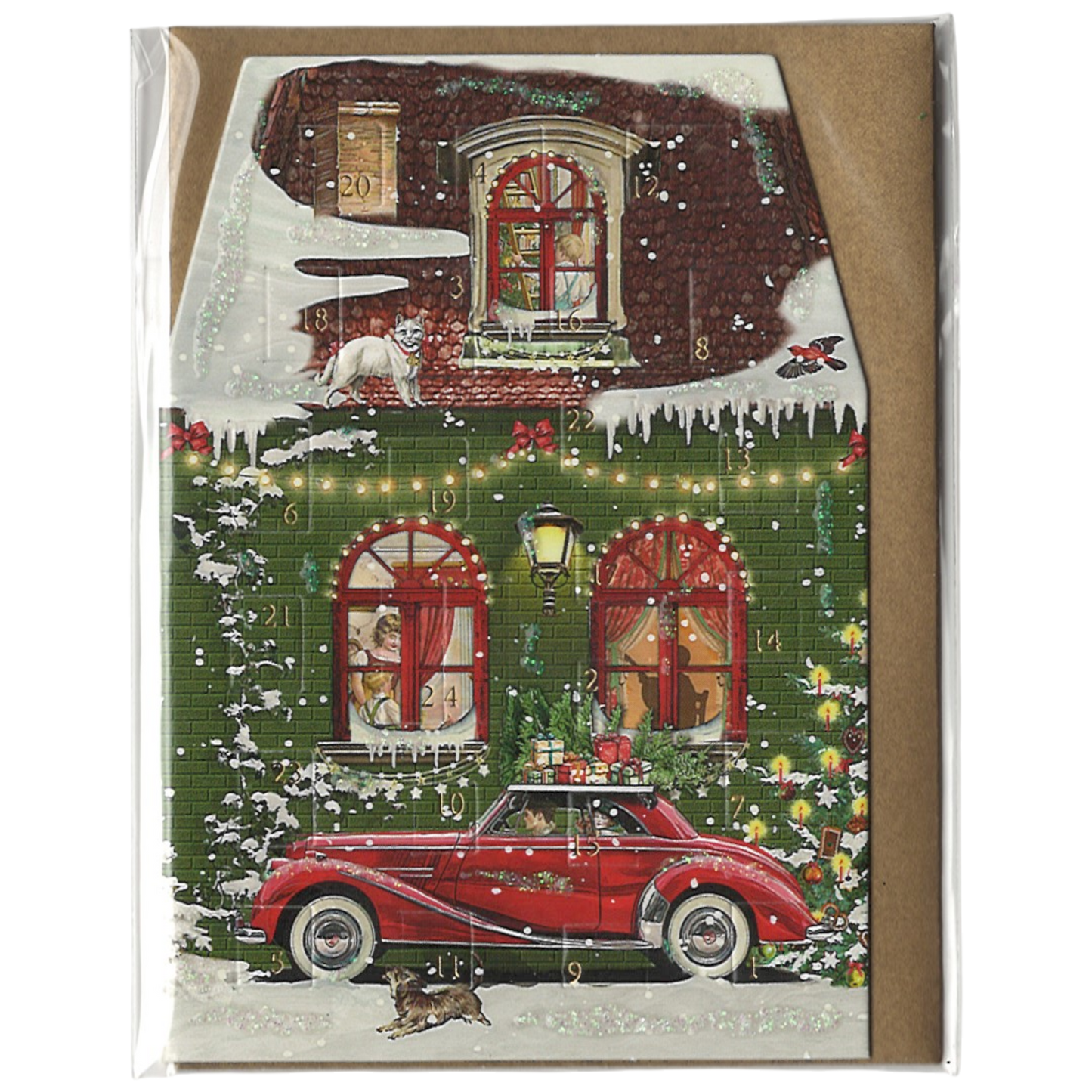 Miniature Advent Card - The Christmas Homecoming
